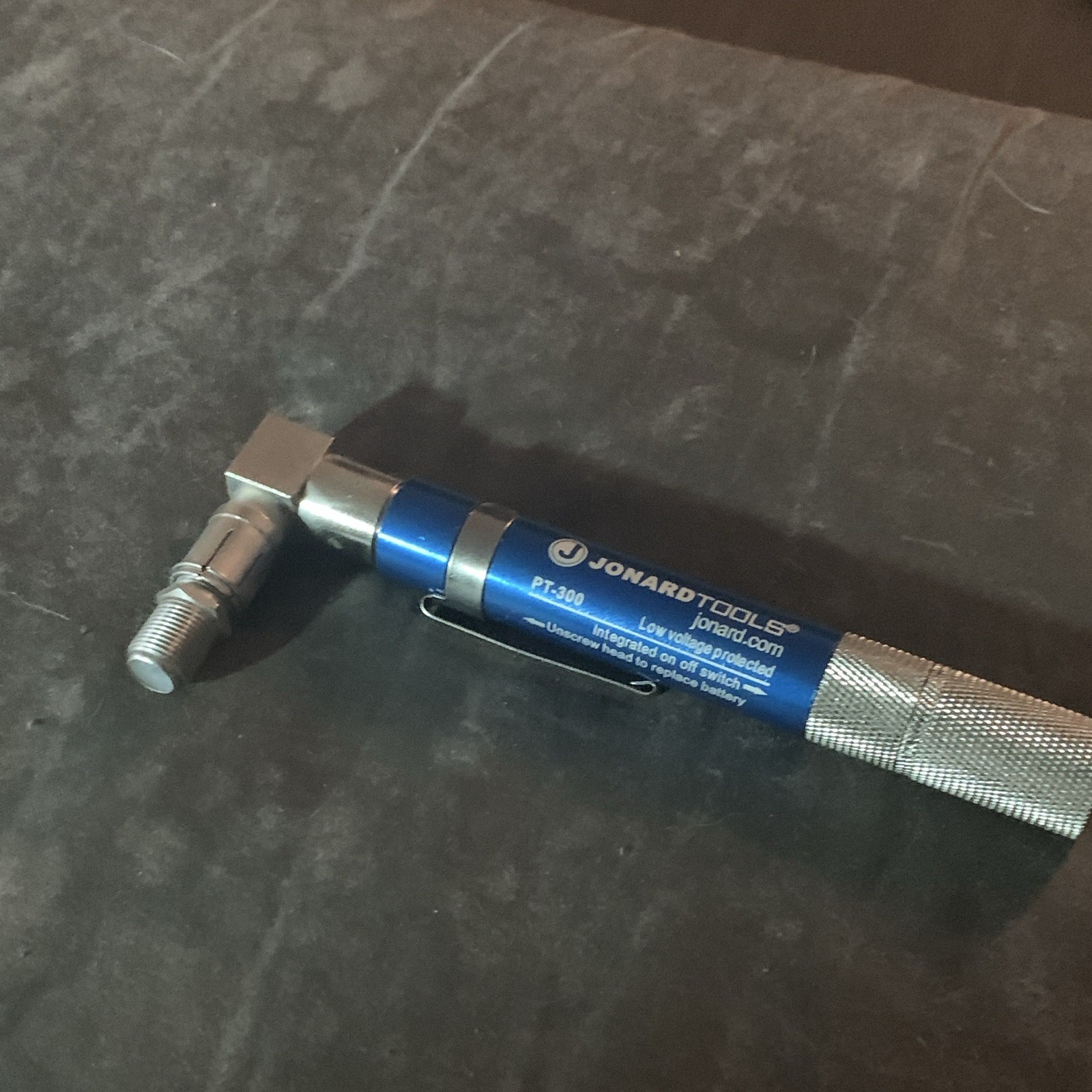 Jonard Tools PT-300 Coax Cable Continuity Tester for F-Type Coaxial Cables