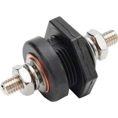 Qucikcar 57-700, One Battery Cable Connector Bulkhead 12V 1-1/4 in Dia