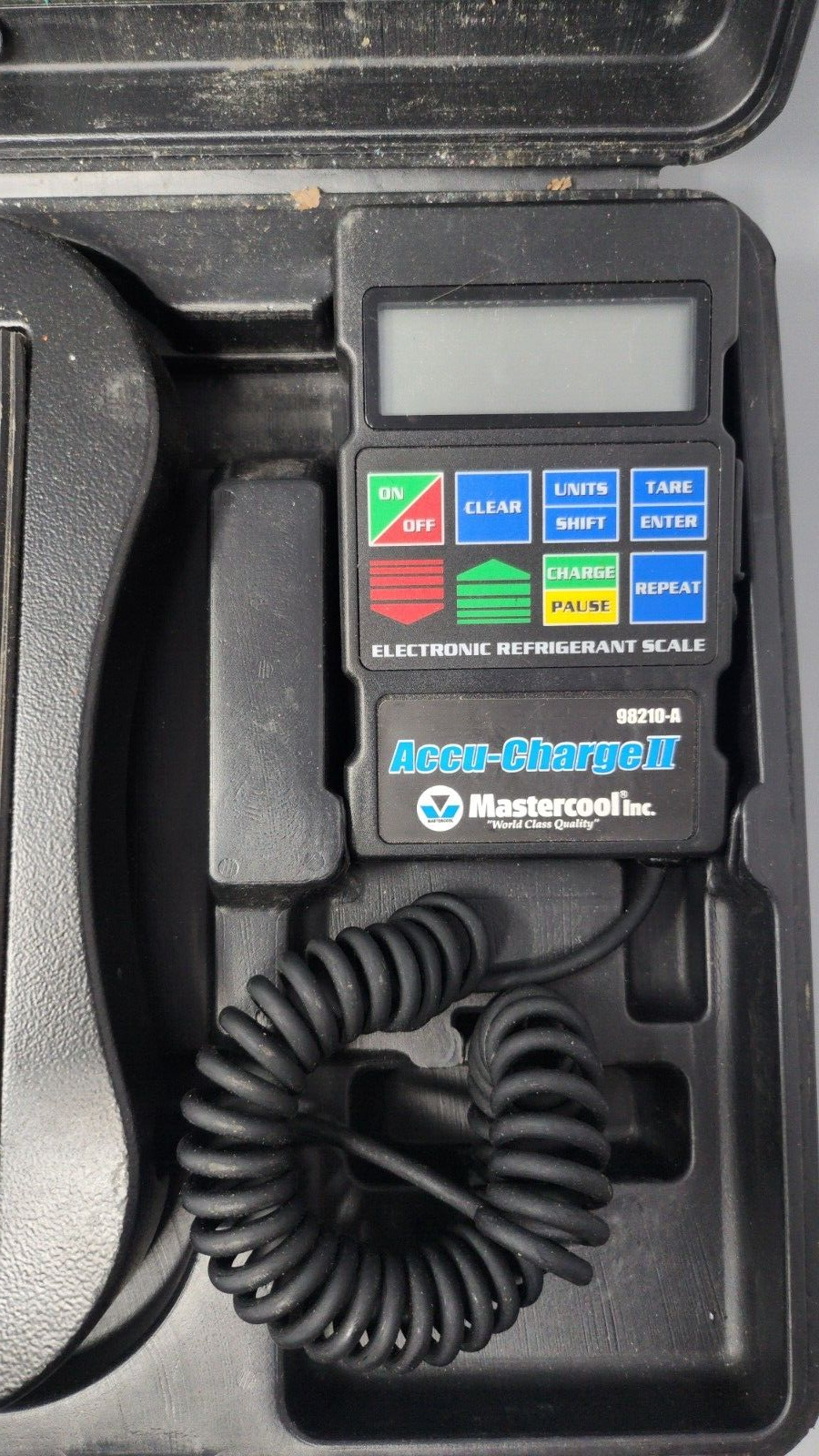 Mastercool Accu-Charge II Programmable Refrigerant Scale Model 98210-A