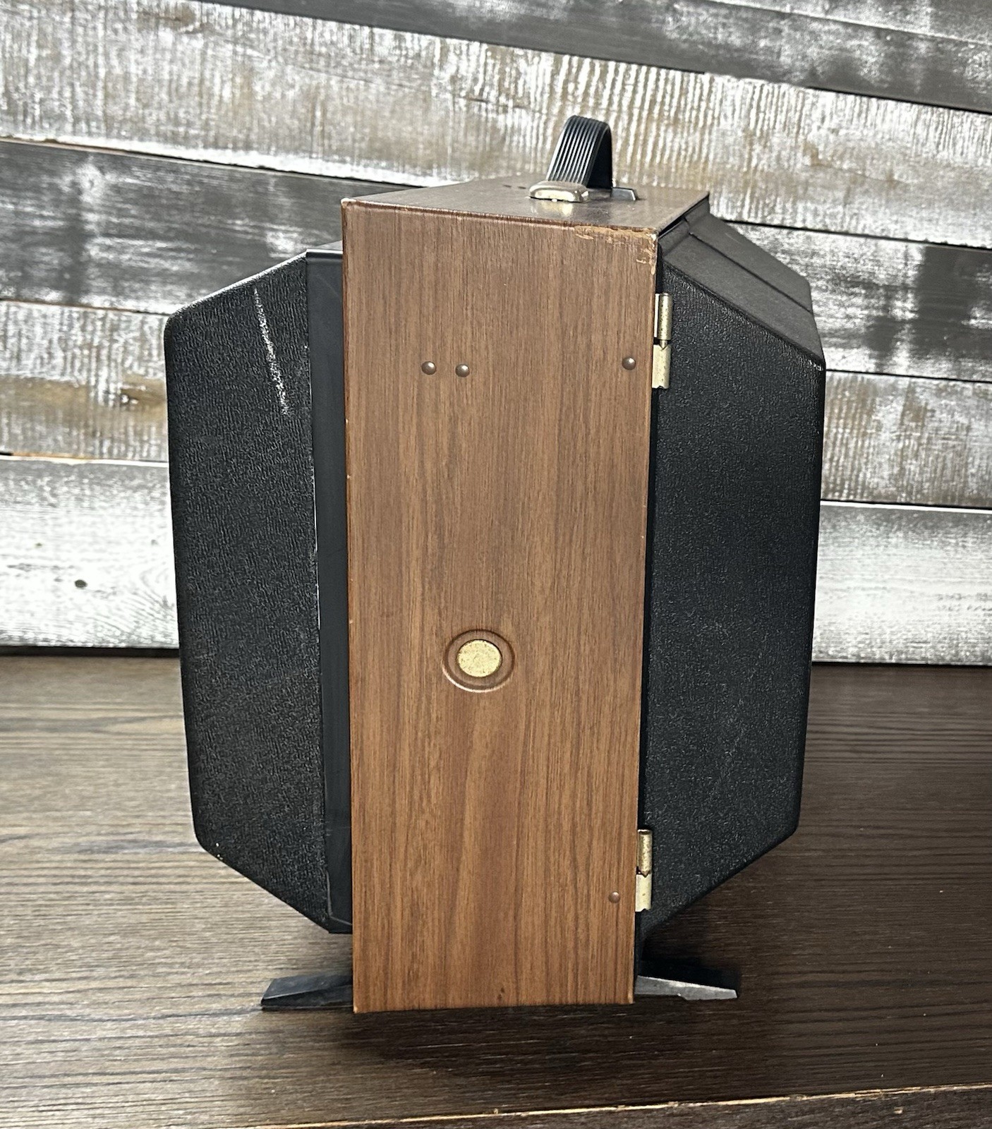 Vintage RCA Solid State Stereo Model VLP38W Walnut Grain / Black - Tested WORKS