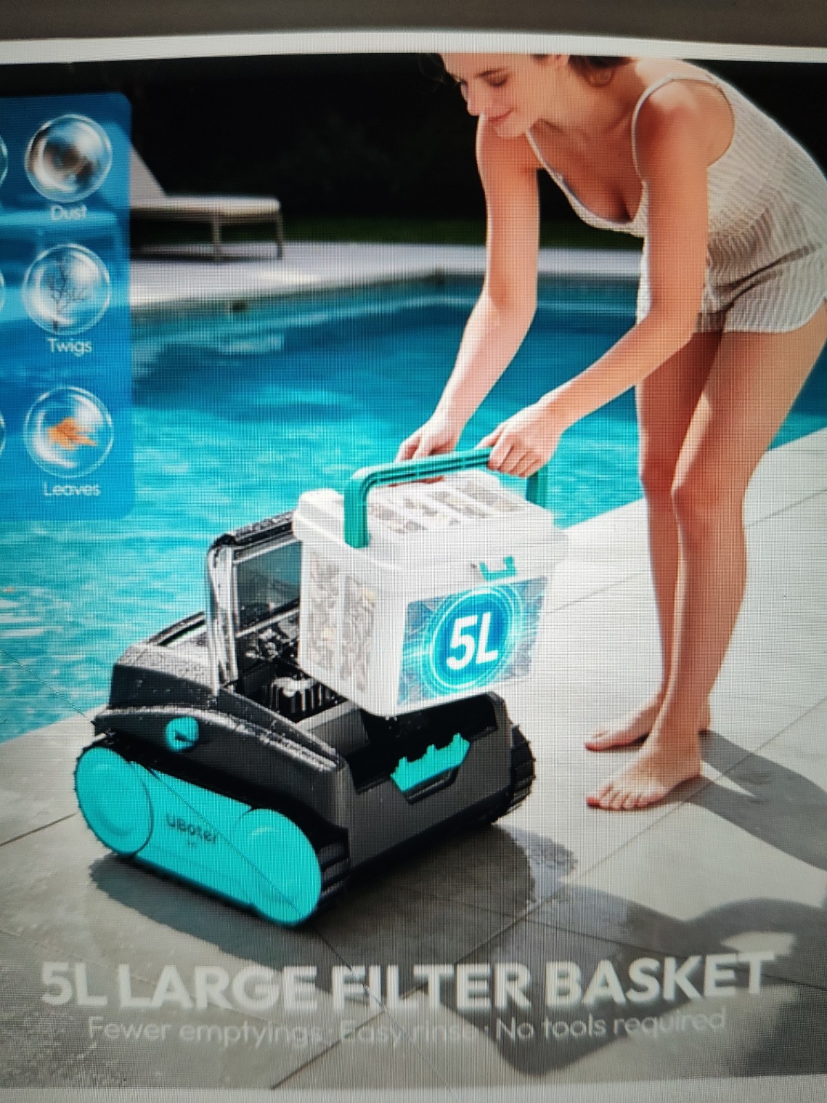 Robotic Pool Vacuum Cleaner 2026 Cordless Robotic Pool