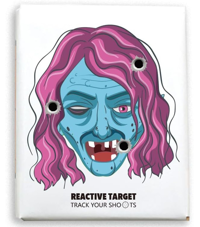 (2x) 4-Pack Burst Reactive Target Set – Easy-to-See Targets for The Range