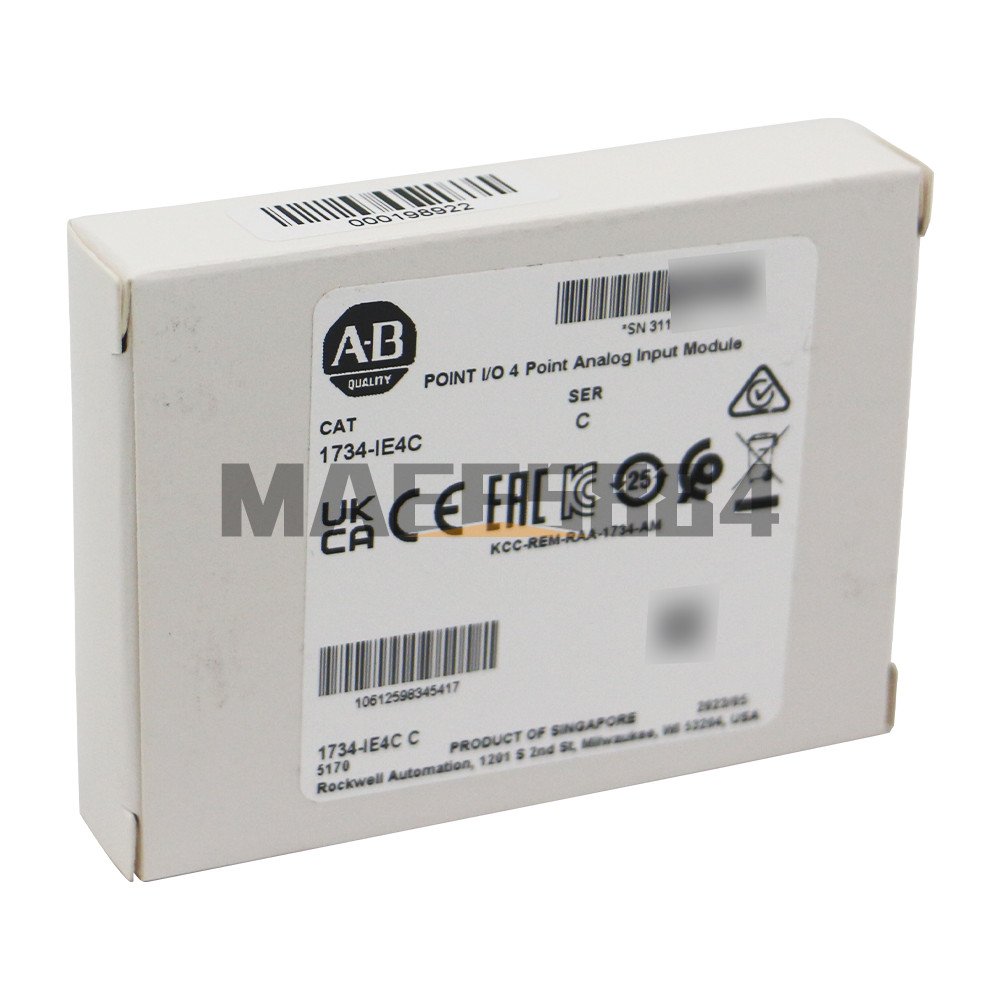 Sealed New Allen Bradley 1734-IE4C POINT I/O 4 Point Analog Input Module