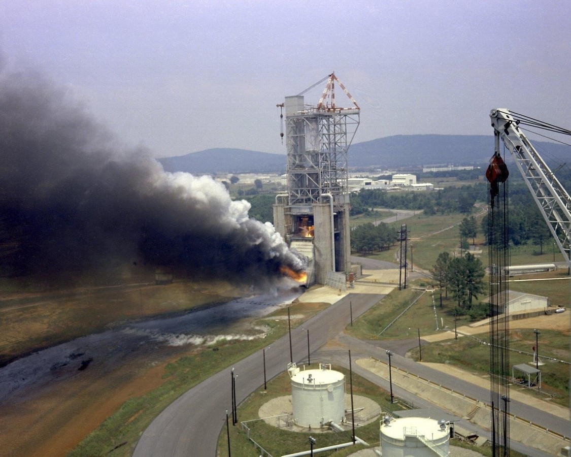1968 NASA Marshall Space Flight Center Aerial - 8x10 Photo On 8.5x11 #1319