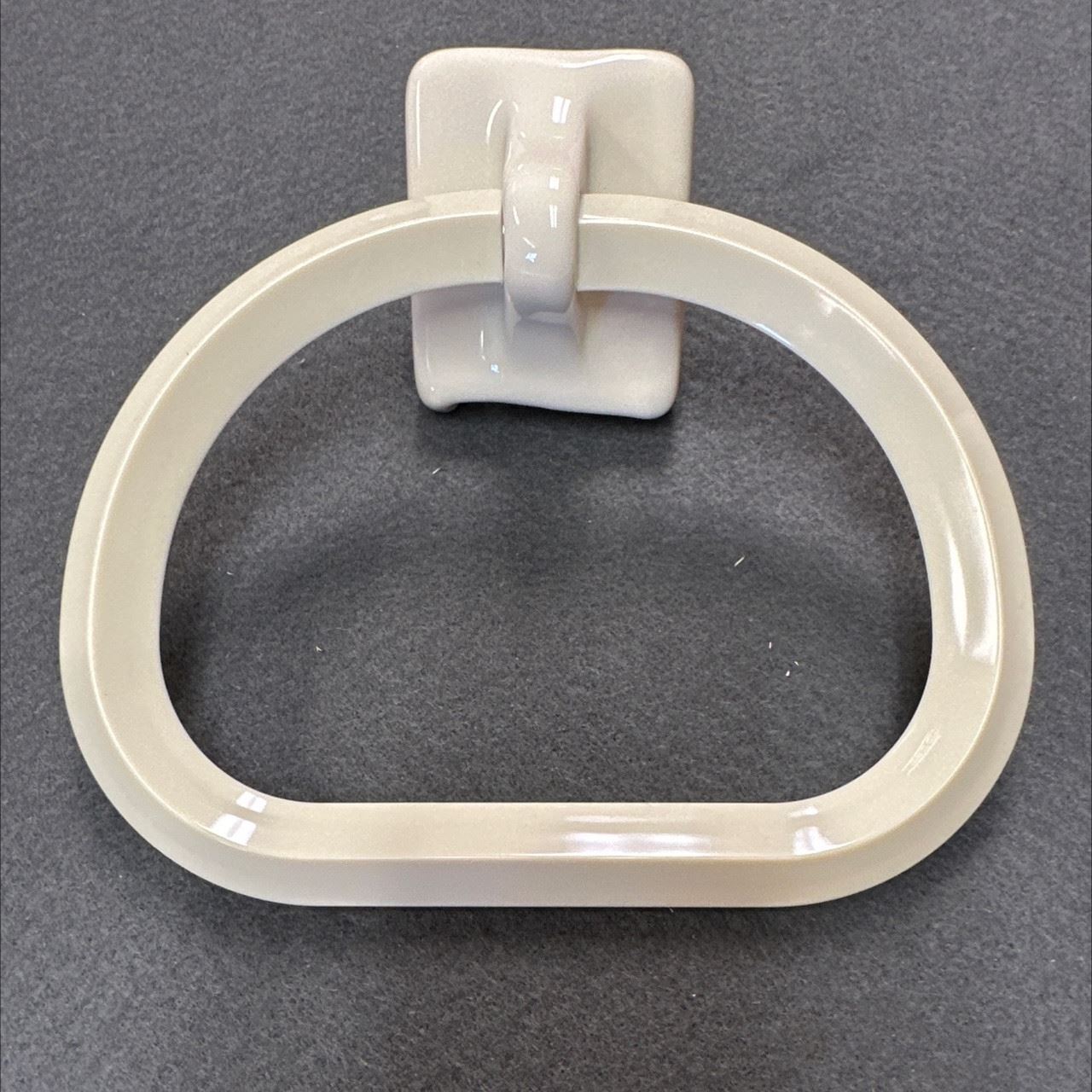 Ivory Ceramic Towel Ring