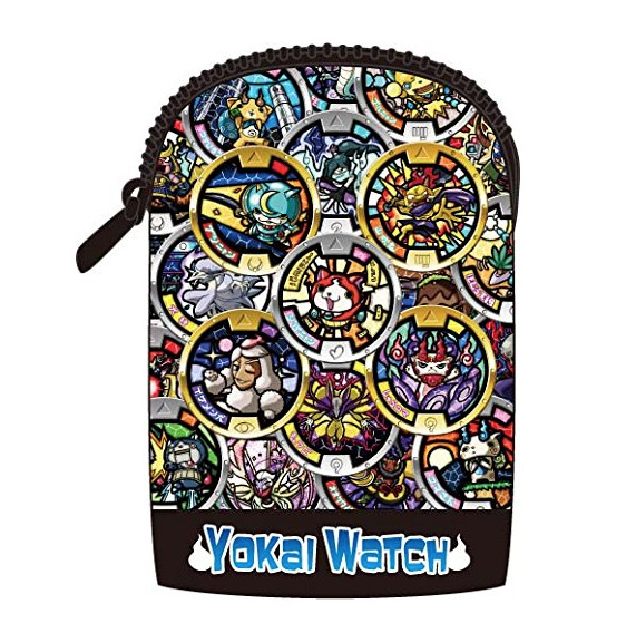 New Nintendo 3DS３DSLL Soft Pouch case Yo-kai Yokai Jibanyan Medal Black