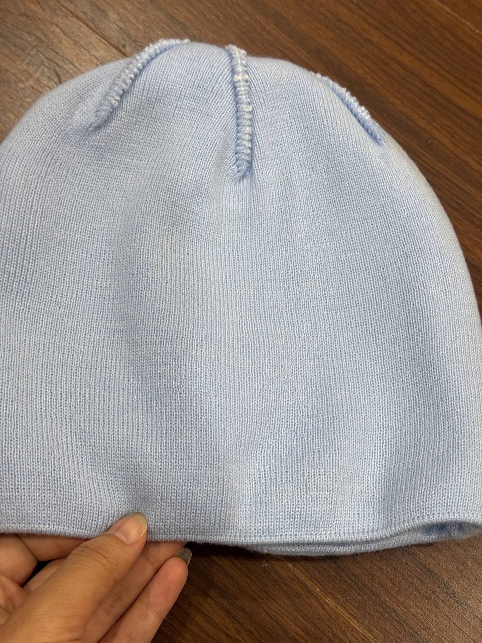 Winter Hot Selling Arc'teryx Light Blue Knitted Elastic Hat –Warm Fashion Beanie