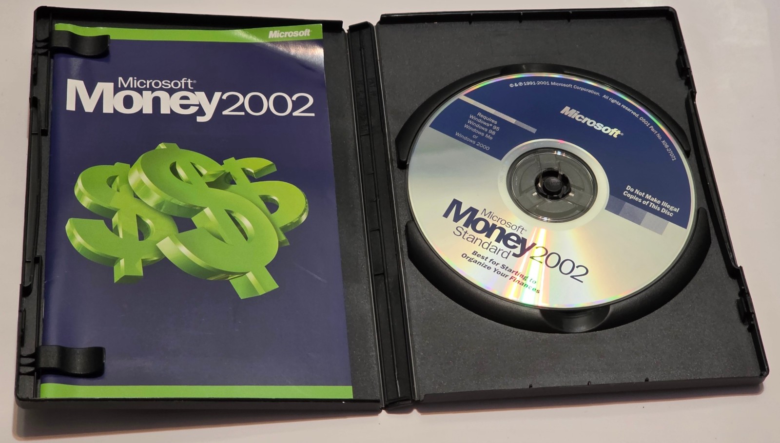 Microsoft Money 2002 Standard for Windows