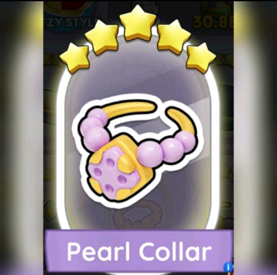 1 x Pearl collar 5⭐ sticker Mo_no_poli_Go! -   ( FAST SENDING)