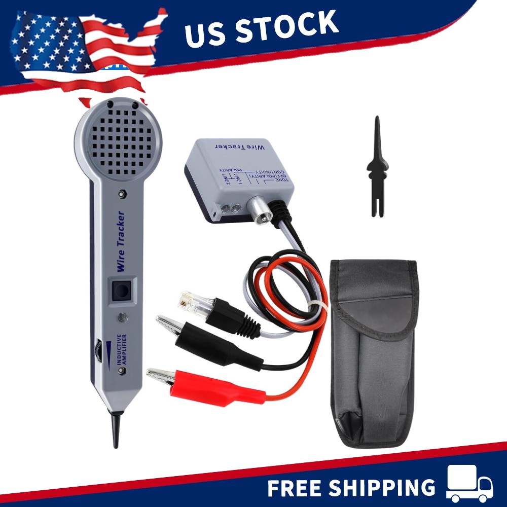 Tone Generator Kit, Wire Tracer Electrical Circuit Tester, 200EP Cable Toner #10