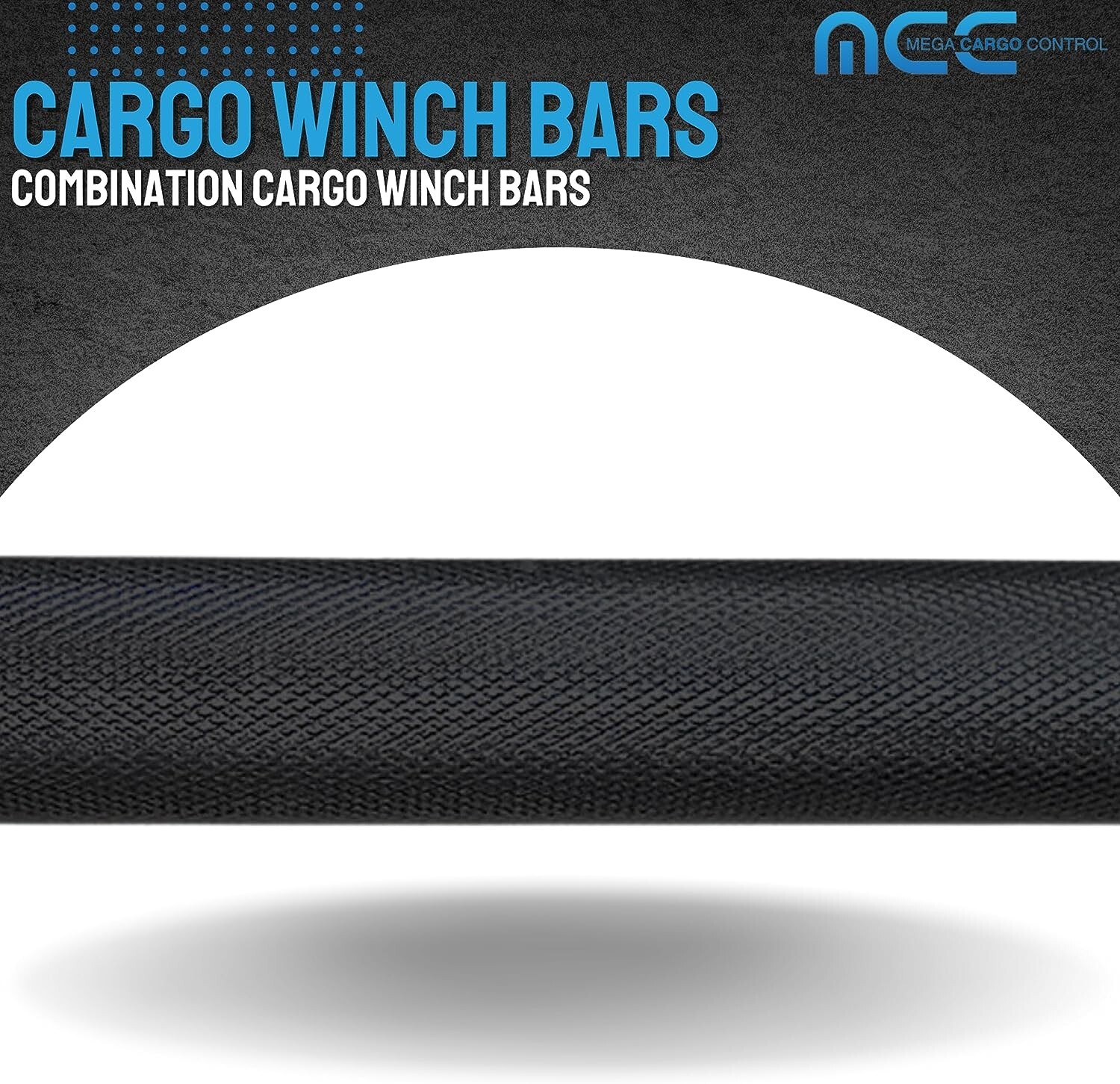 1 Pack 35" Carbon-Steel Combination Winch Bar for Winches on Flatbed Trailer