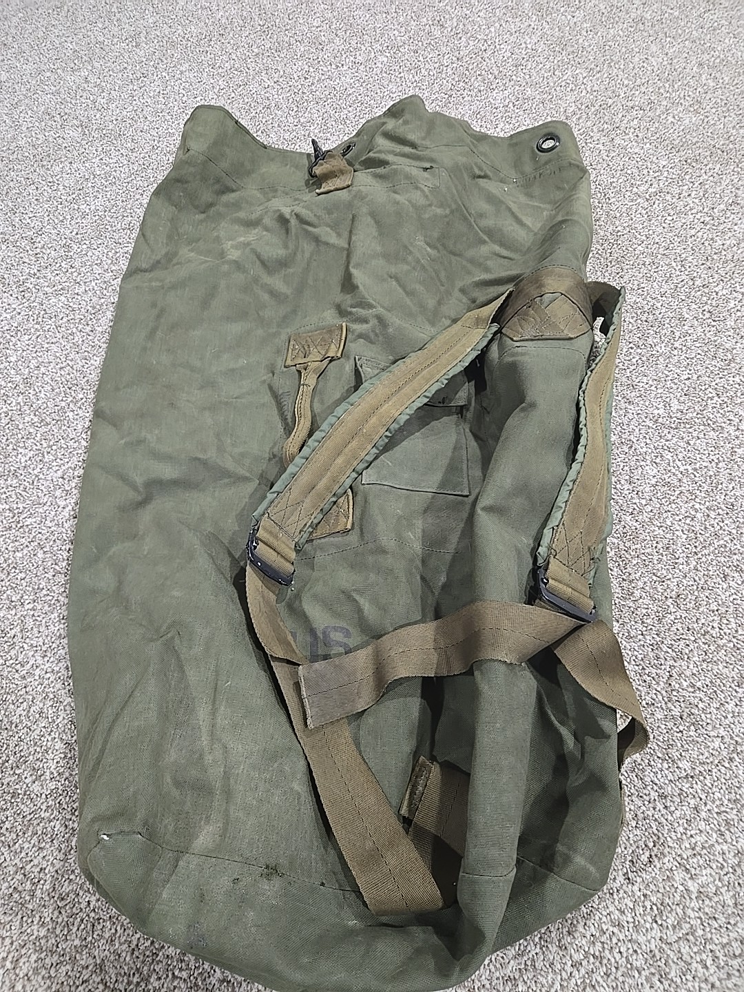 USGI olive Drab Duffel Bag #1