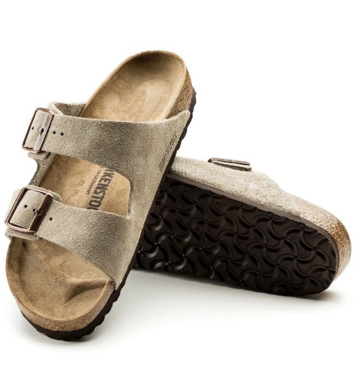 Birkenstock Arizona BS Taupe Womens 9 / Mens 7 Narrow With Box