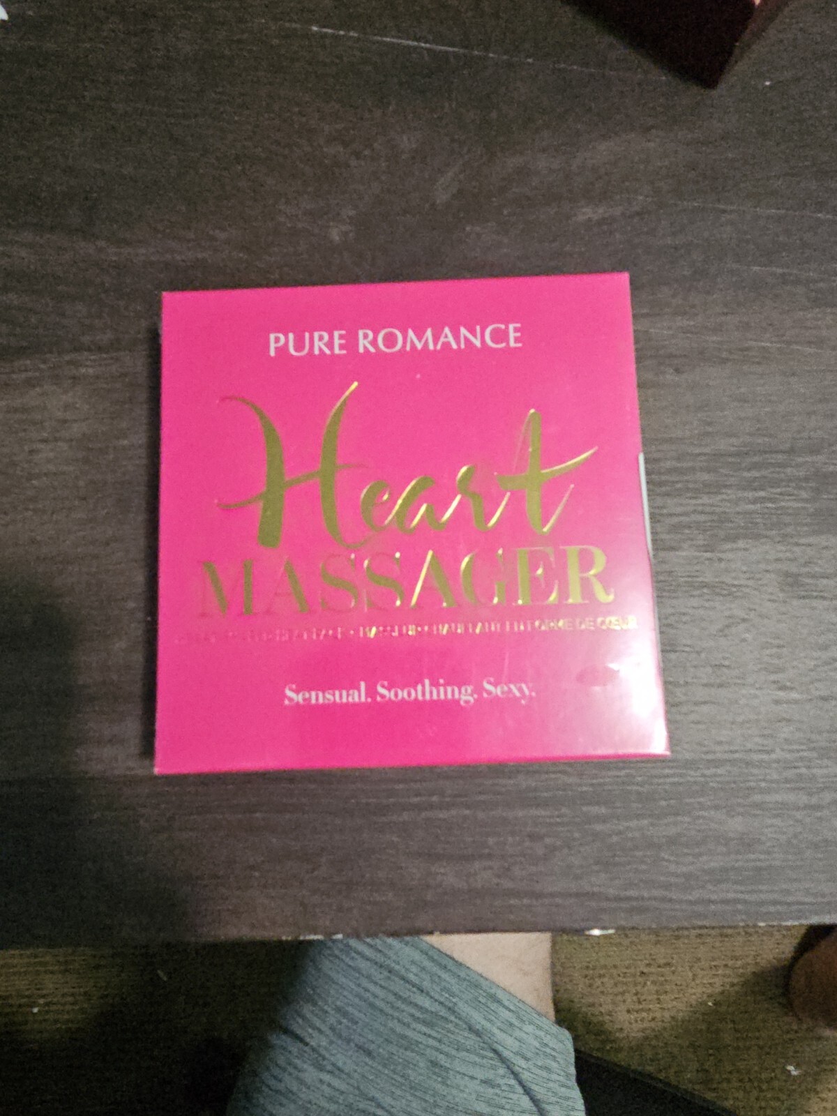 Pure Romance Heart Massager / Click Activated / Reusable / New / Sealed