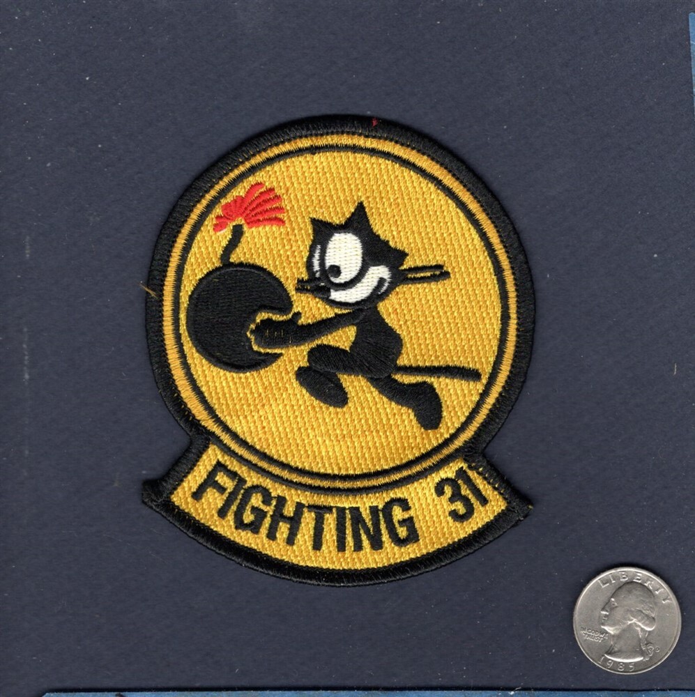 VFA-31 TOMCATTERS Felix US NAVY F-18 HORNET Strike Fighter Squadron Patch