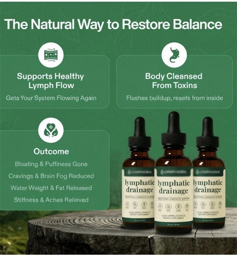 Organic Lymphatic Drainage Supplement ~20%OFF