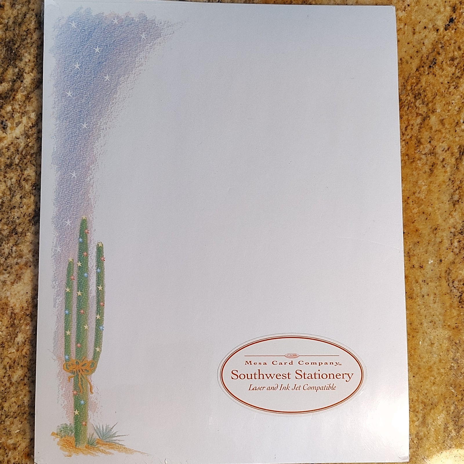 Mesa Card Company Southwest Stationery Set - 20 Sheets & 20 Envelopes
