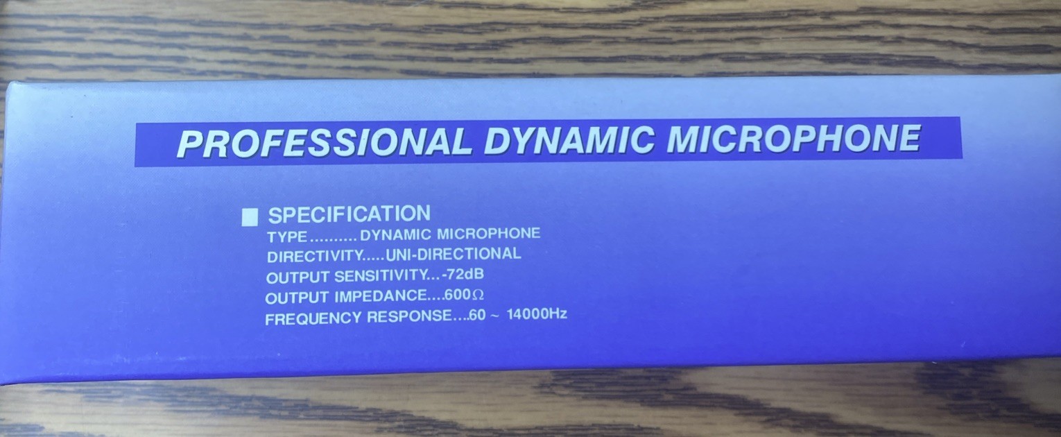 Benstar Professional Dynamic Microphone BM 525