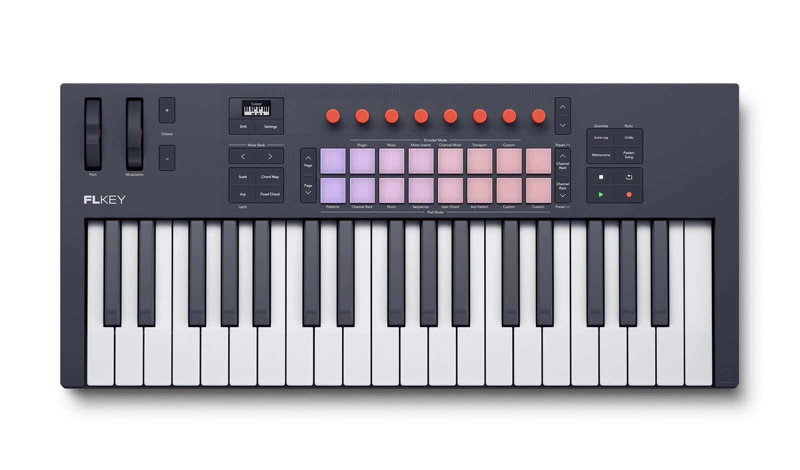 Novation FLkey 2 37 Key MIDI Music Production Keyboard Controller for FL Studio