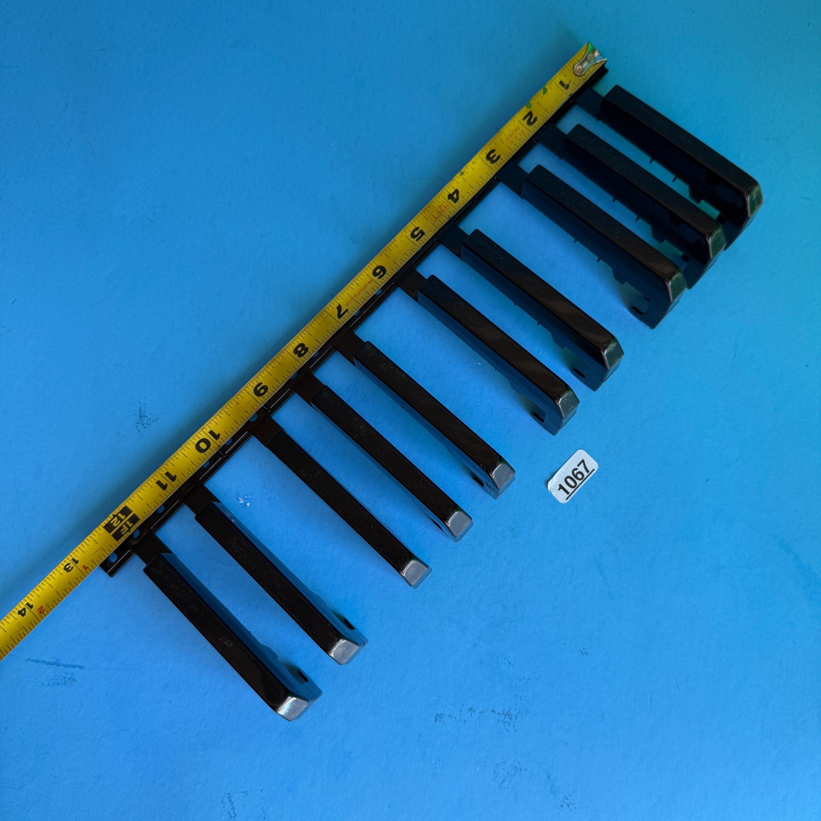 CASIO WK-1630 WK-3000 Key Used OEM Part: Black Flat/Sharp 10 Keys [2 Octaves]