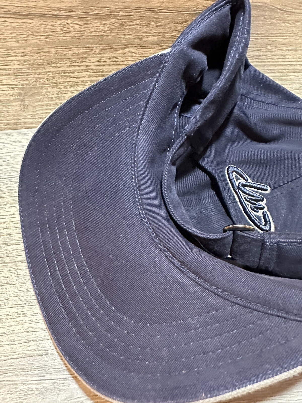 Liquid Metal Golf Hat Strap Back
