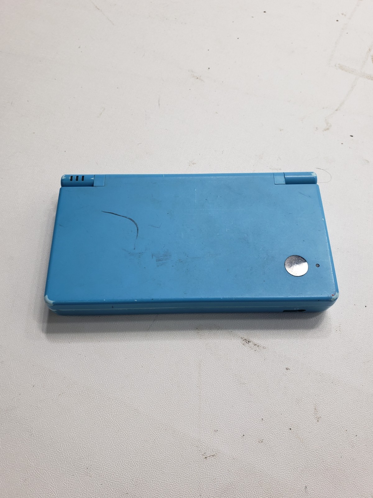 Nintendo DSi Blue Handheld Video Game Tested Working Camera Console Only
