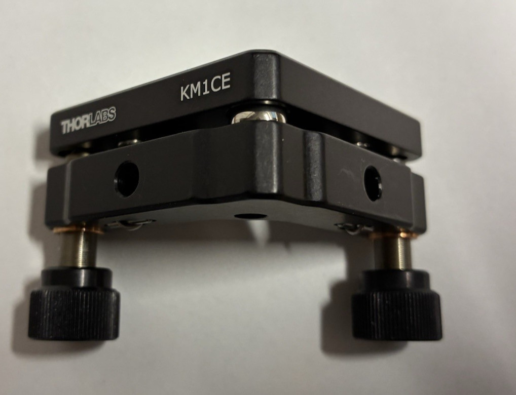 Thorlabs KM1CE Ø1" Clear-Edge Kinematic Mirror Mount, 2 Adjusters