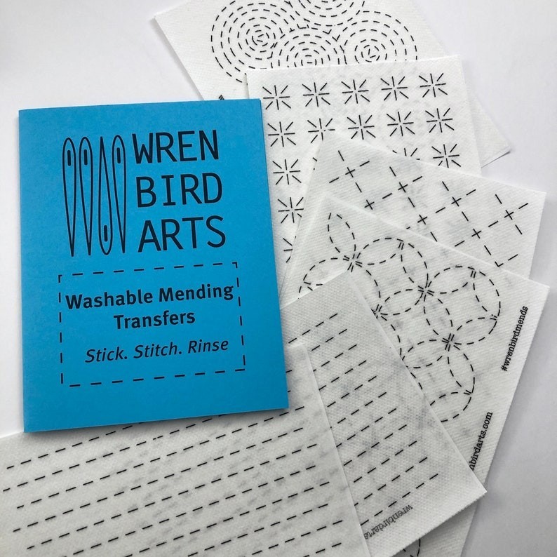 Sashiko Inspired Mending Kit Modern Visible Mending Tool Set
