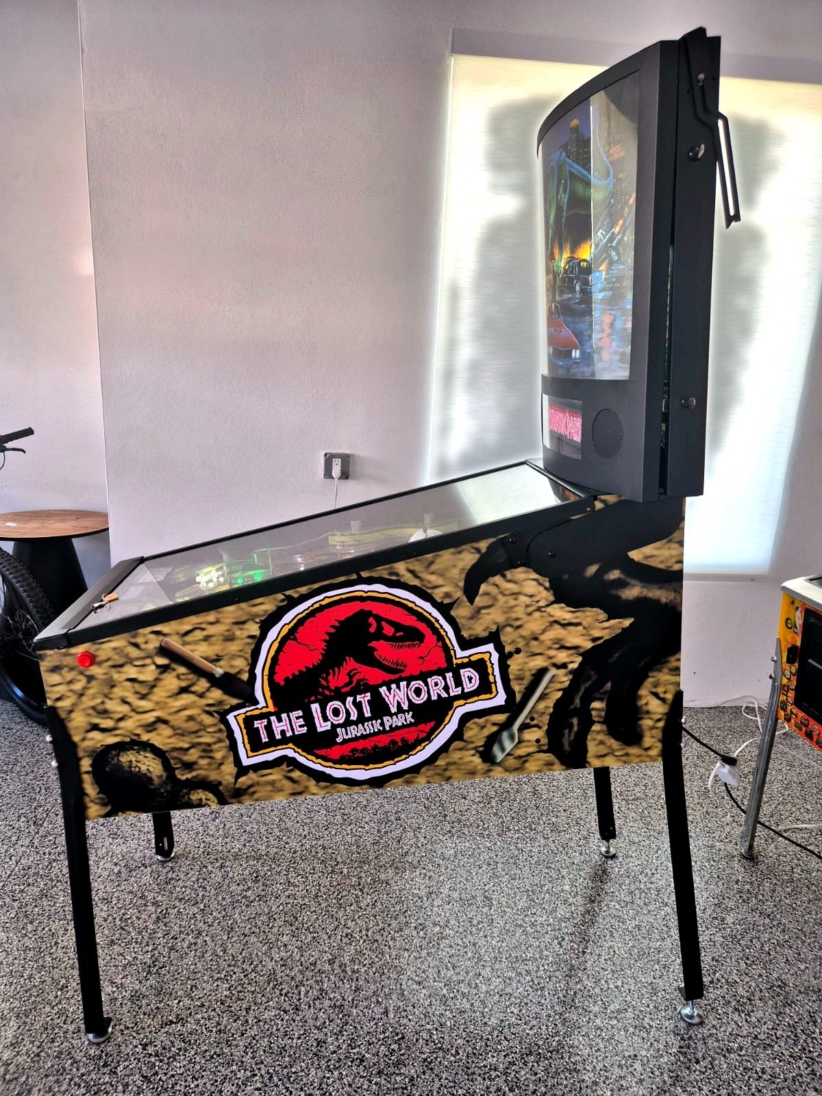 Collectibles Arcade, Pinball Machine - SEGA - THE LOST WORLD JURASSIC PARK