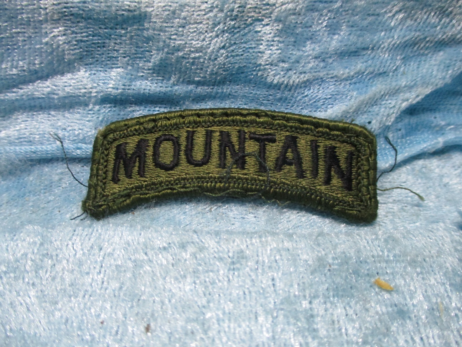 Mountain Military Tab Patch