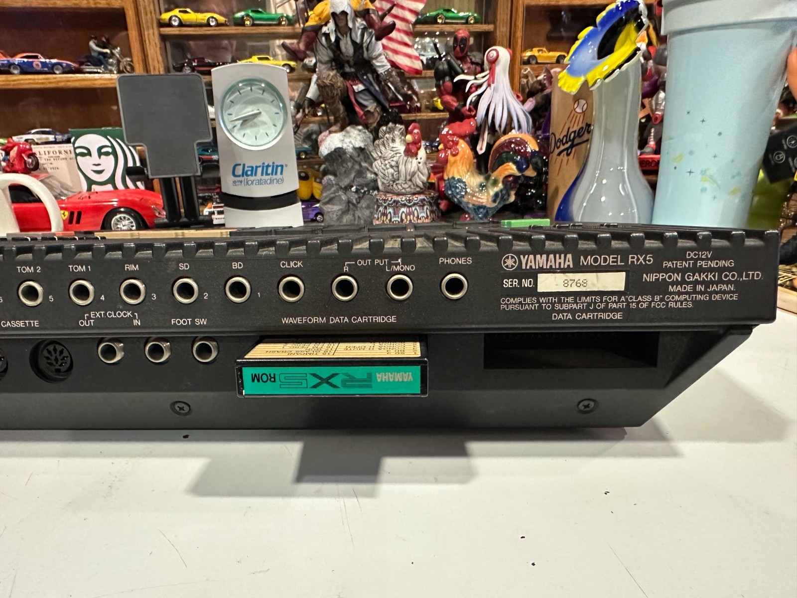 YAMAHA RX5 Digital Rhythm Programmer Drum Machine MIDI Sequencer Black RX 5 JP