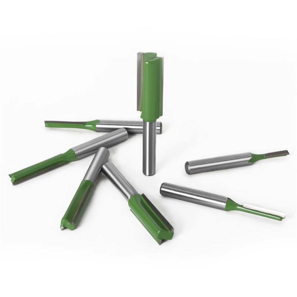 6MM Router Bit Bit Carving Double Milling Router Shank Straight Newest