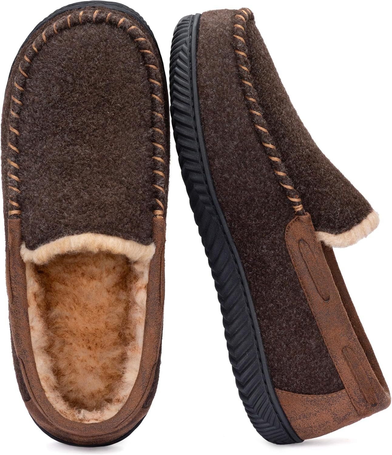 Men'S Hearthfire Memory Foam Moc Slipper