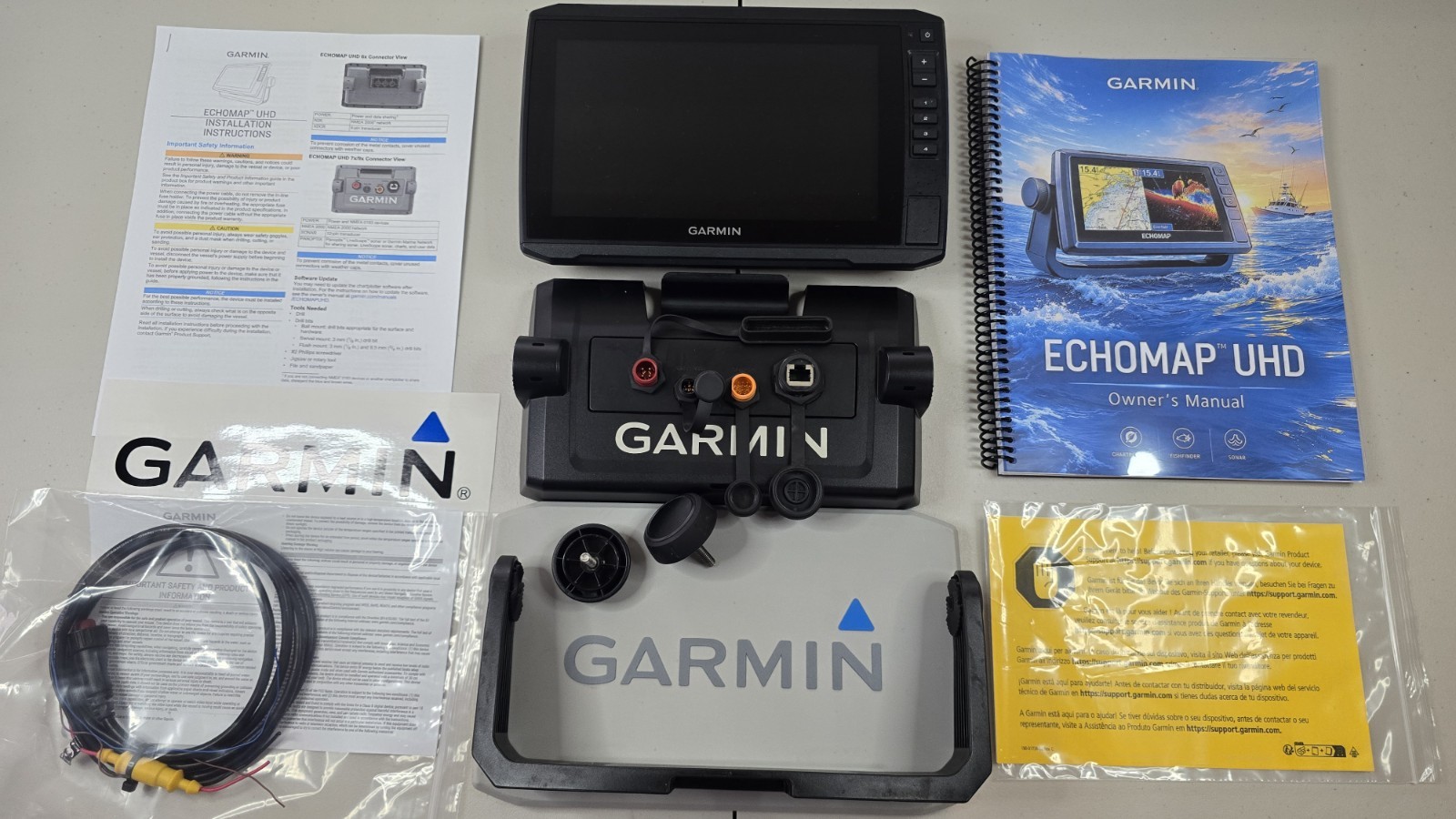 Garmin ECHOMAP UHD 94sv Chartplotter/Fishfinder – Excellent Condition – Tested