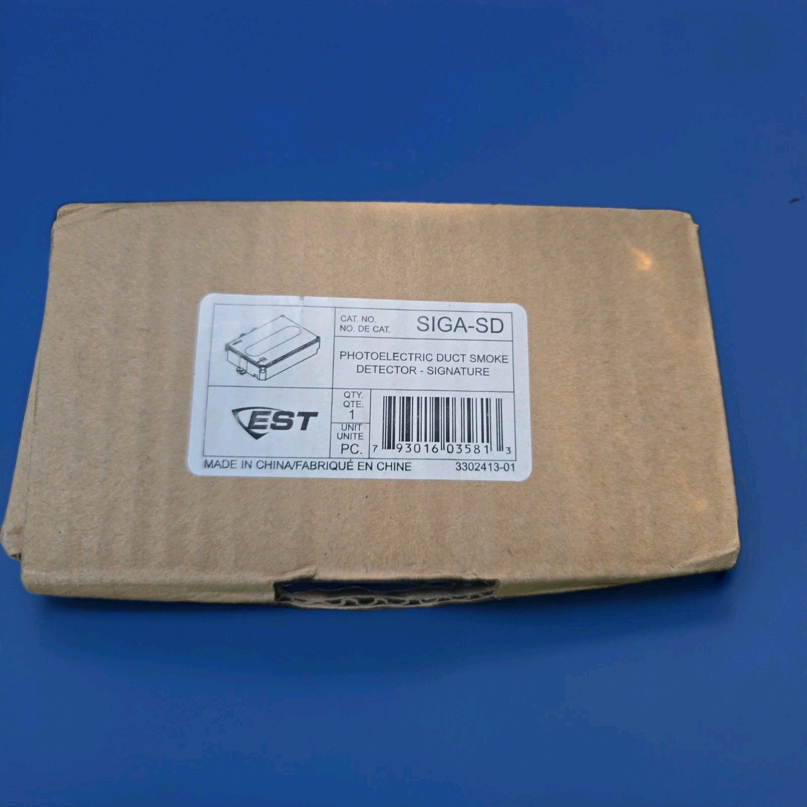 Edwards SIGA-SD Duct Signature Smoke Detector New!