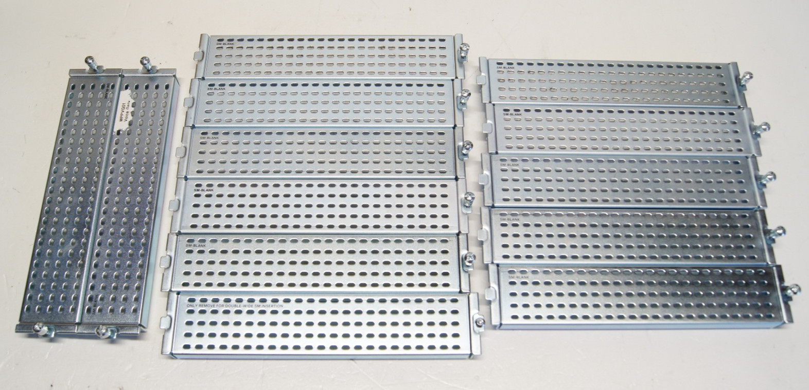 Lot of 13 Cisco SM Blank Slot Cover 2x (700-26183-02)   +  11x (700-26183-03)