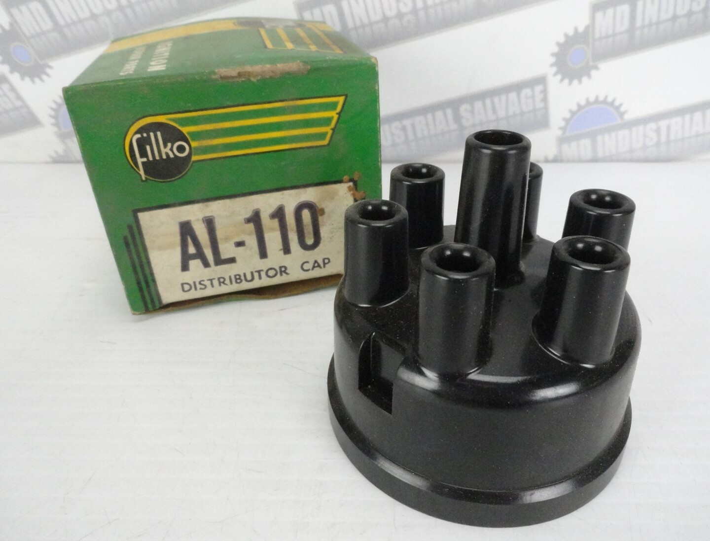 FILKO - AL-110 Distributor Cap - IGNITION REPAIR PARTS (NEW in BOX)