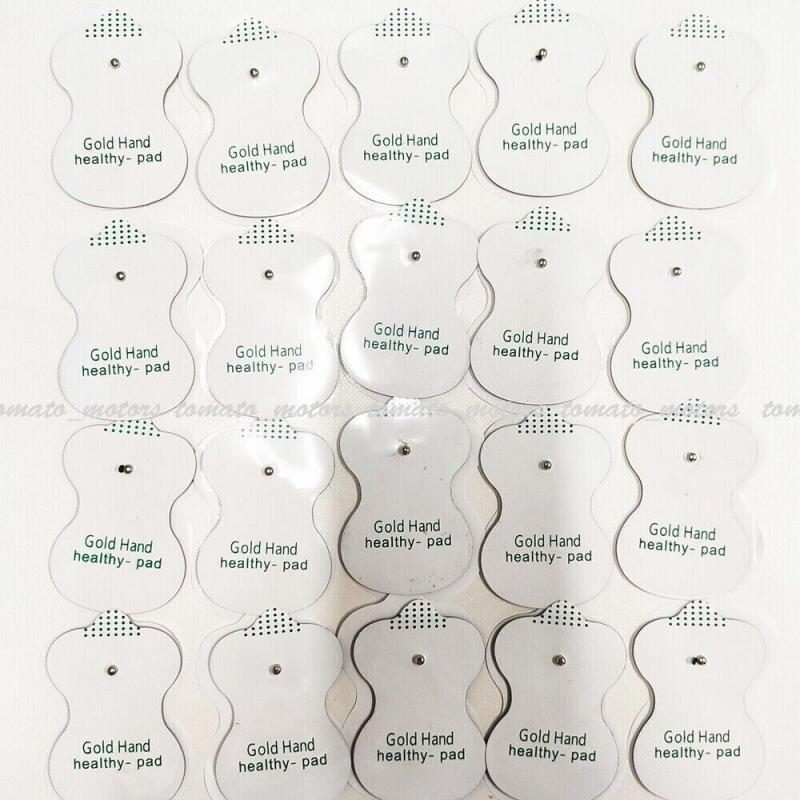 For Massager & Electrode Pads TENS Unit 50PCS Snap On Replacement Pads US