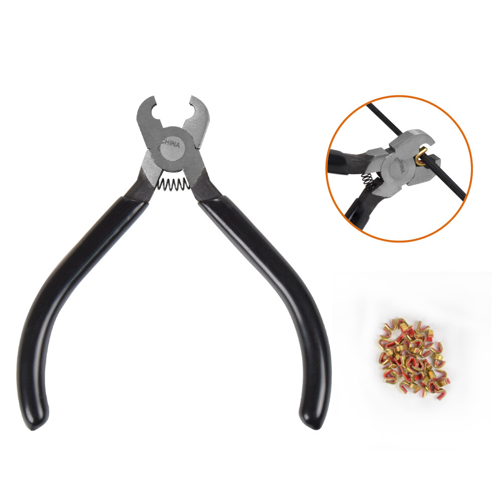 String D-Loop Nocking Pliers with 4 String nocking Points Archery Compound Bow