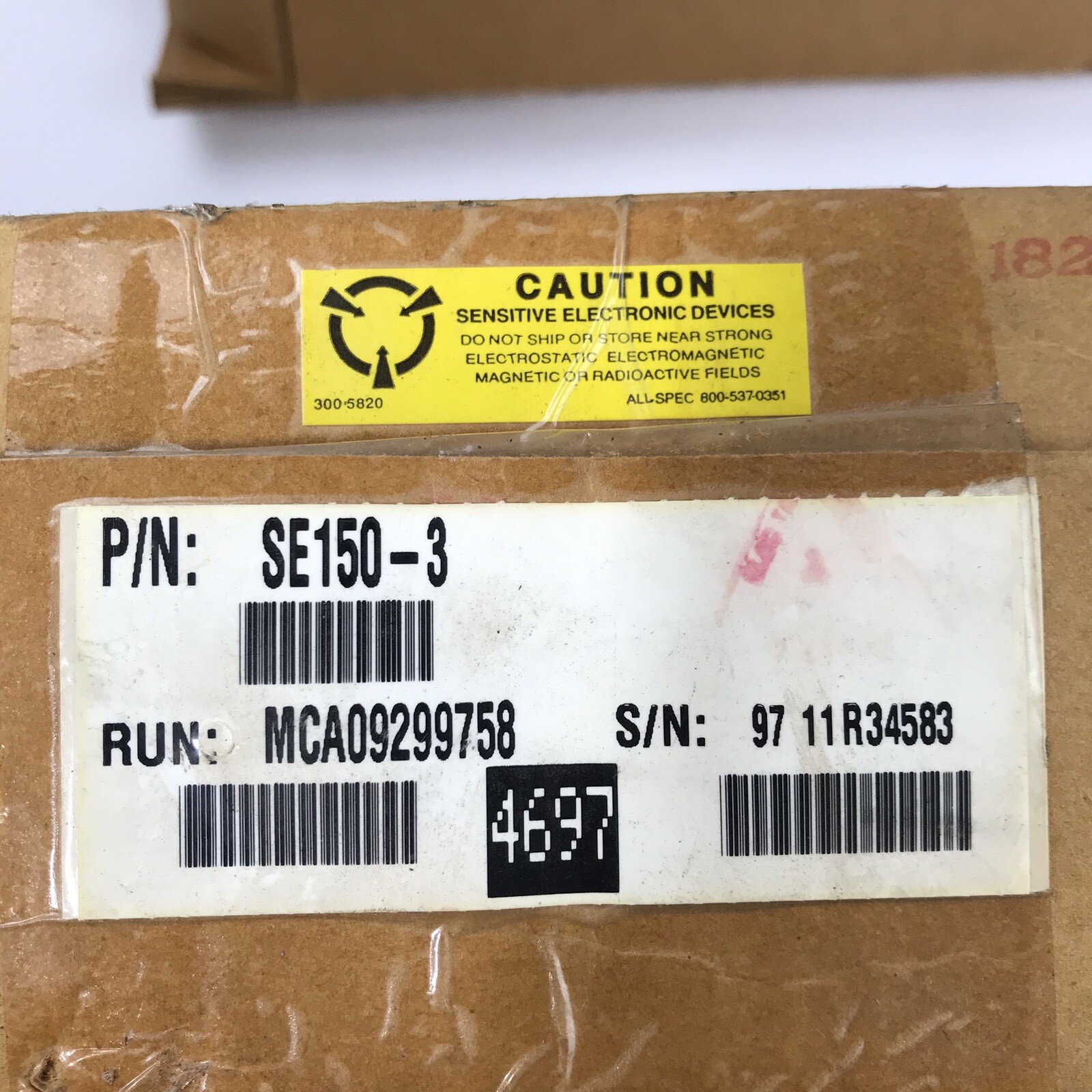 Lambda Regulated Power Supply SE-1503 115Vac-24Vdc ~SEALED NEW~