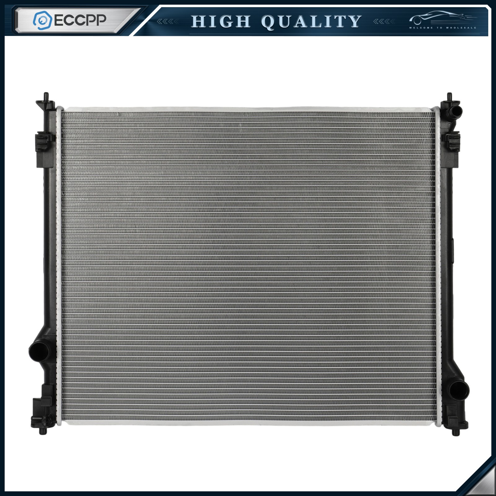 Aluminum Radiator For 20 21 2022 2023 2024 Toyota Highlander for 13842 radiator