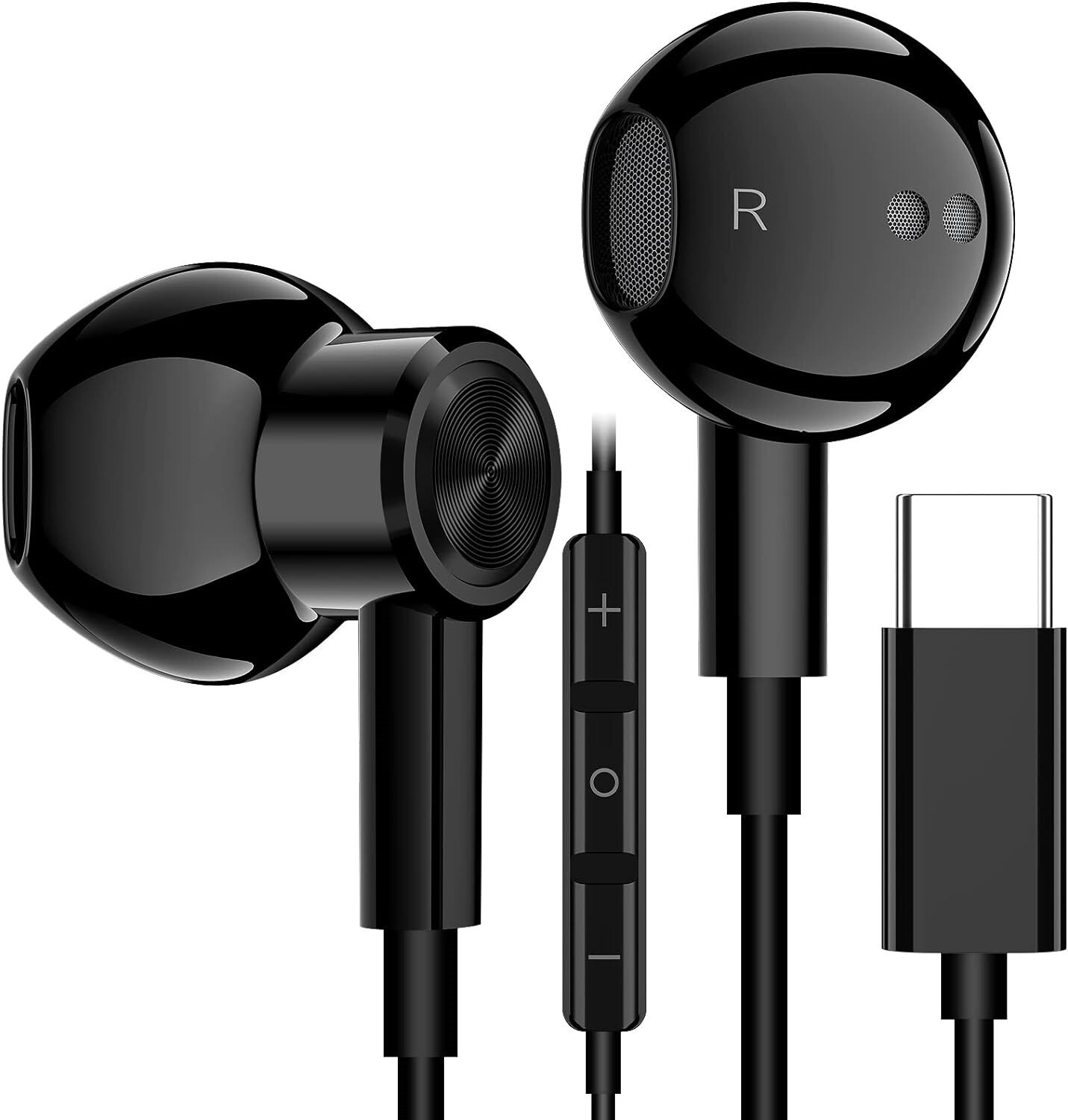 For Samsung Galaxy S22/S23 Ultra/Note Earphone Headphone USB-C Type C Earbud