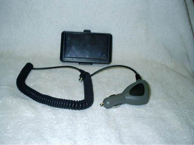 Vintage Garmin Nuvi GPS System With Car Charger Navigation 205W 4.3" Black