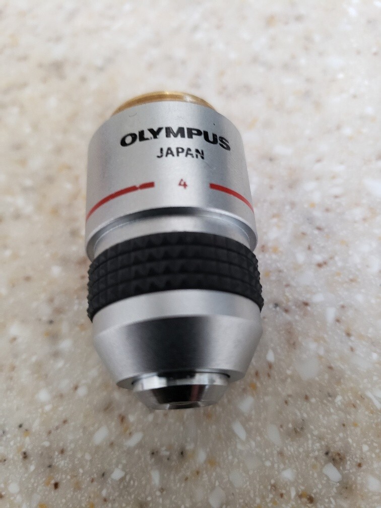 Nikon & Olympus Microscope Lens Objectives DPlan 4,10, EPlan 40, Plan 60