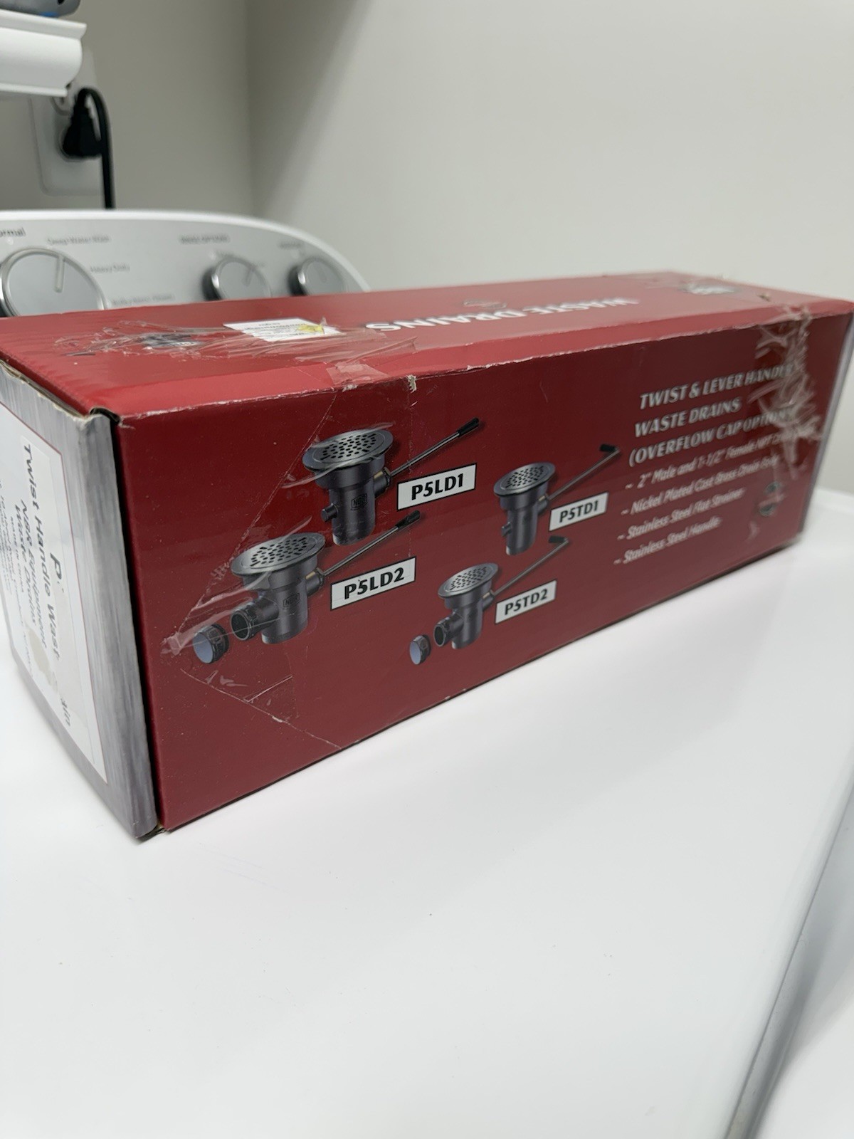 NBR Equipment P5TD1 Commercial Twist Handle Waste Drain - BRAND NEW