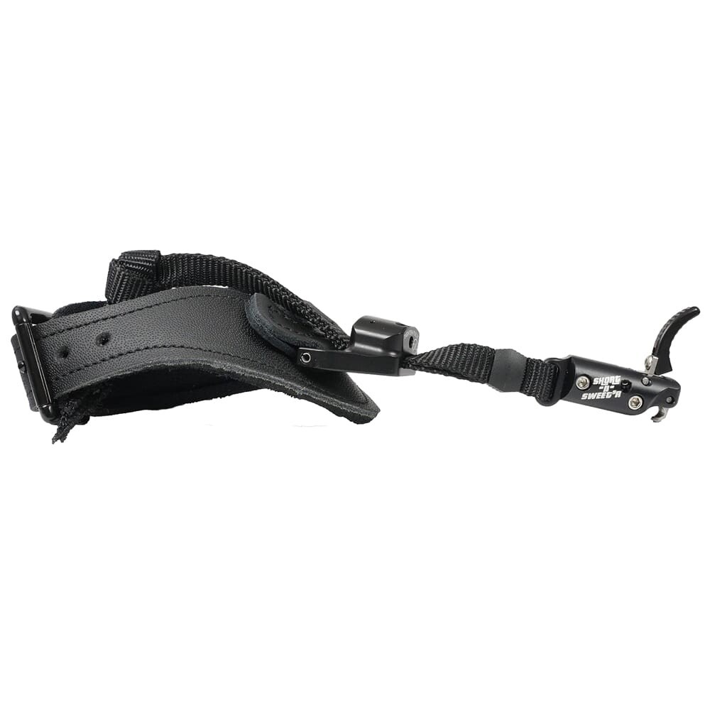 T.R.U. Ball Short-N-Sweet'R Hybrid Archery Release, Black, Large [SSHB-BK-L]