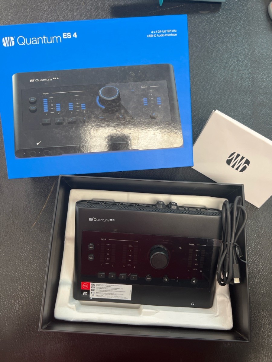 PreSonus Quantum ES4 USB-C Audio Interface (PD7016364)