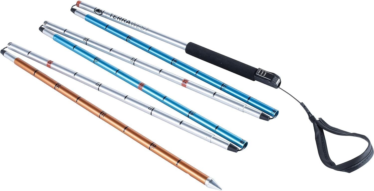 Durable 240 cm Core Avalanche Probe with Quick Lock - Ultimate Snow Safety
