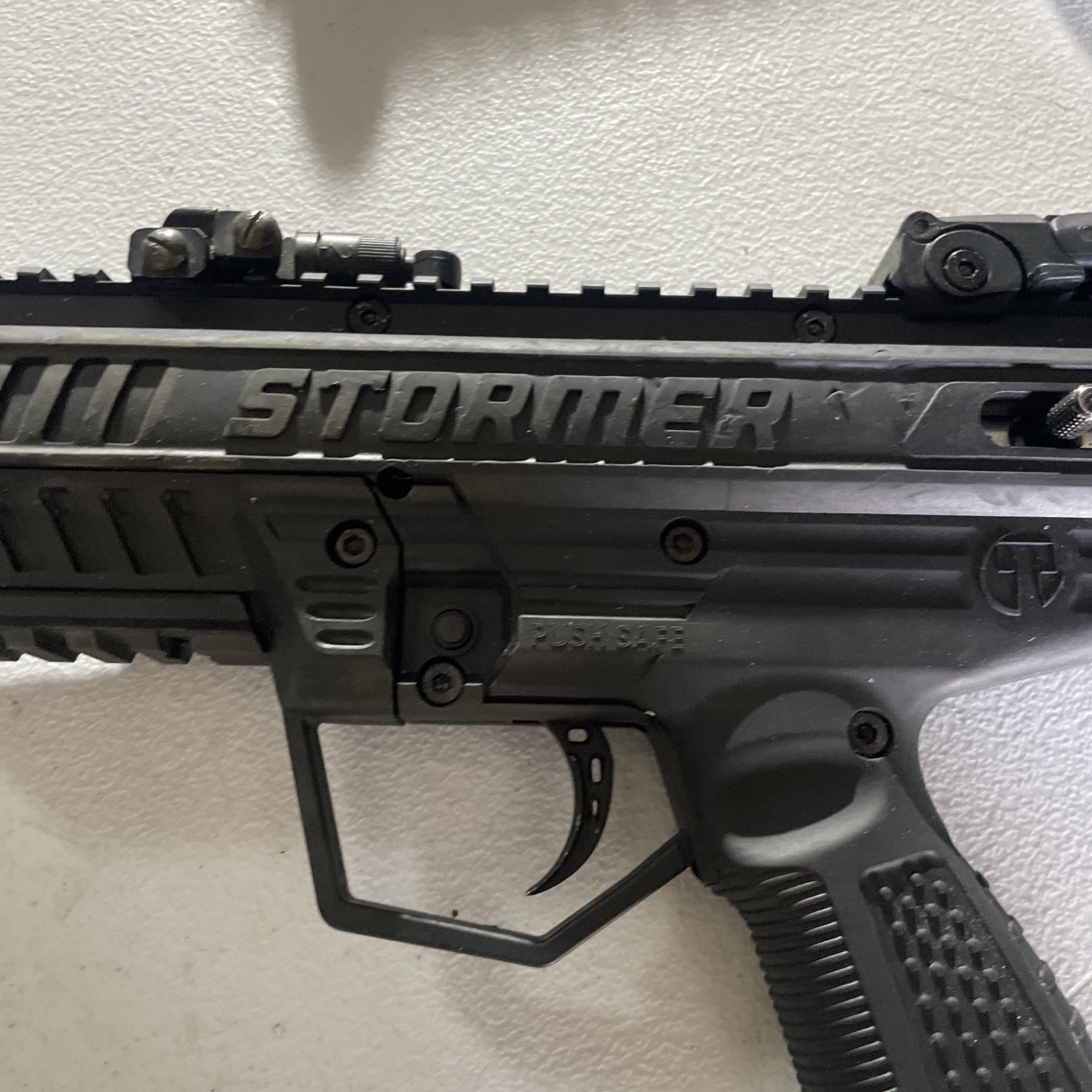 Tippmann Stormer Paintball Marker Black – Tippmann Stormer Black Paintball Gun