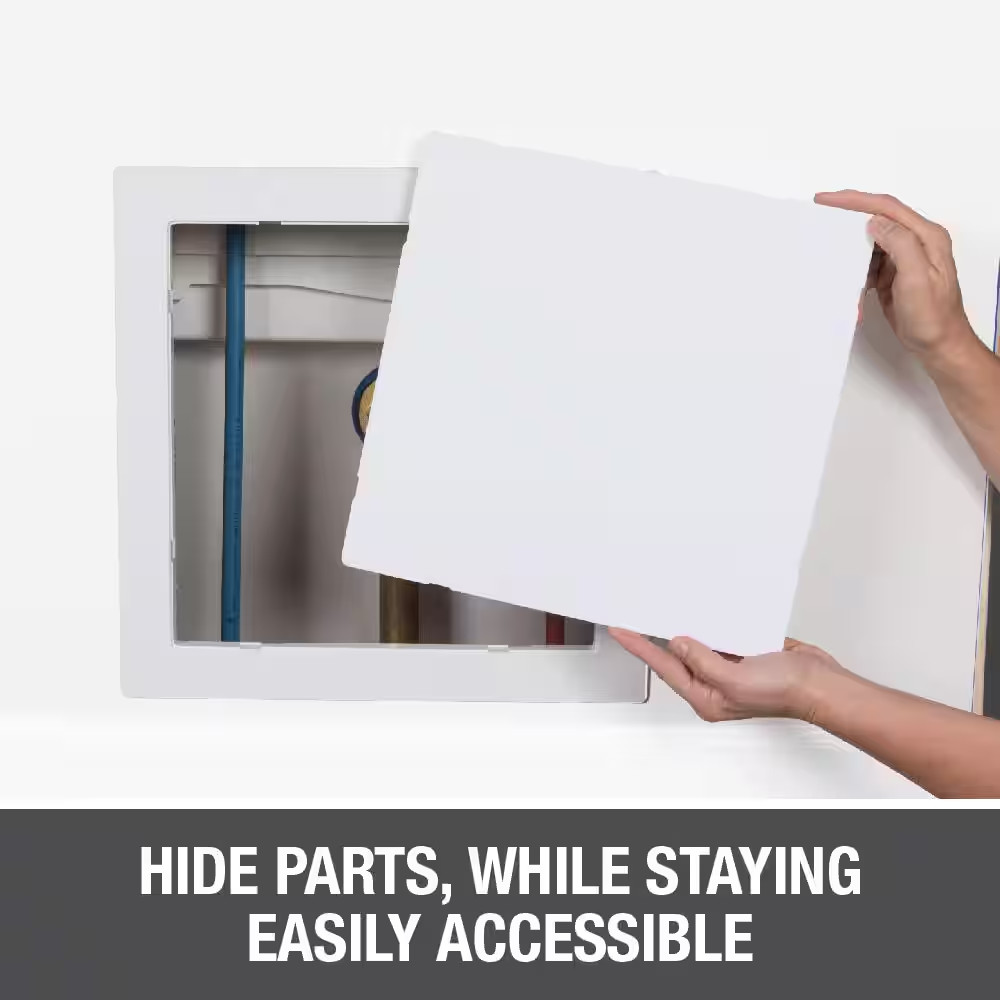 6 In. X 9 In. ABS Wall Access Panel (2-Pack)